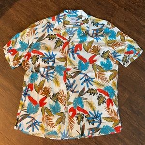 ZARA Men’s Hawaiian Shirt Sz Large